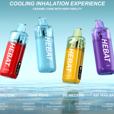 喜貝15000口 HEBAT 拋棄式一次性電子煙