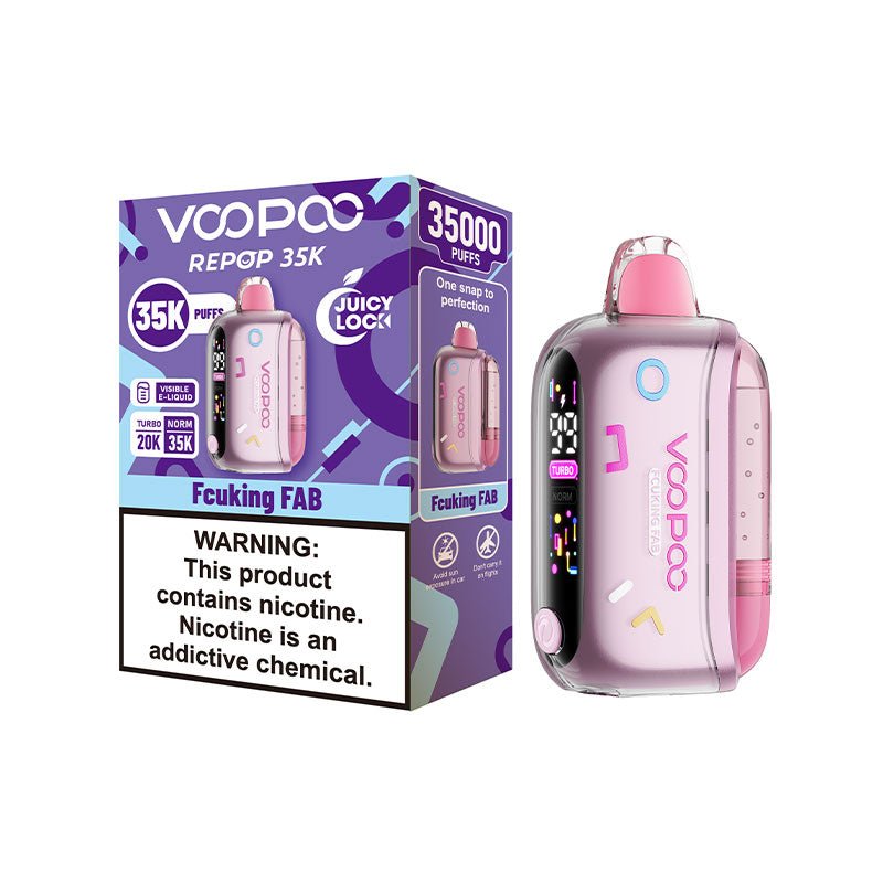 正版 VOOPOO REPOP 35K 35000口 一次性電子煙 拋棄式電子煙